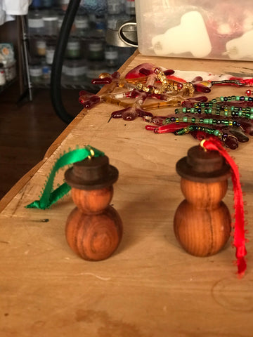Wooden Tree Ornaments