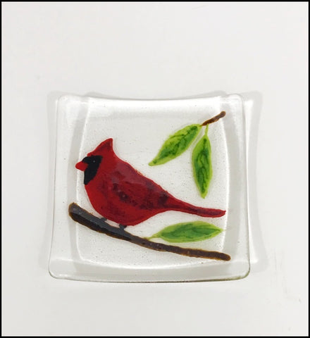 Cardinal Feather Tray