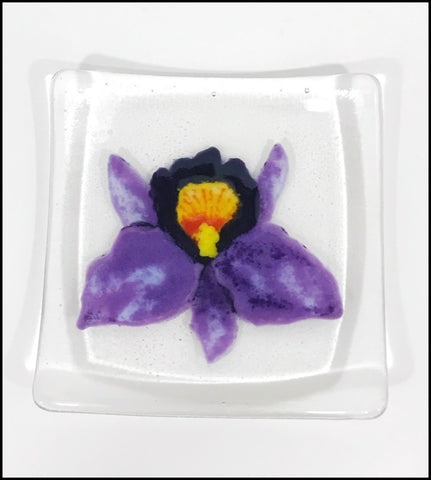 Purple Hydrangea Flower Tray