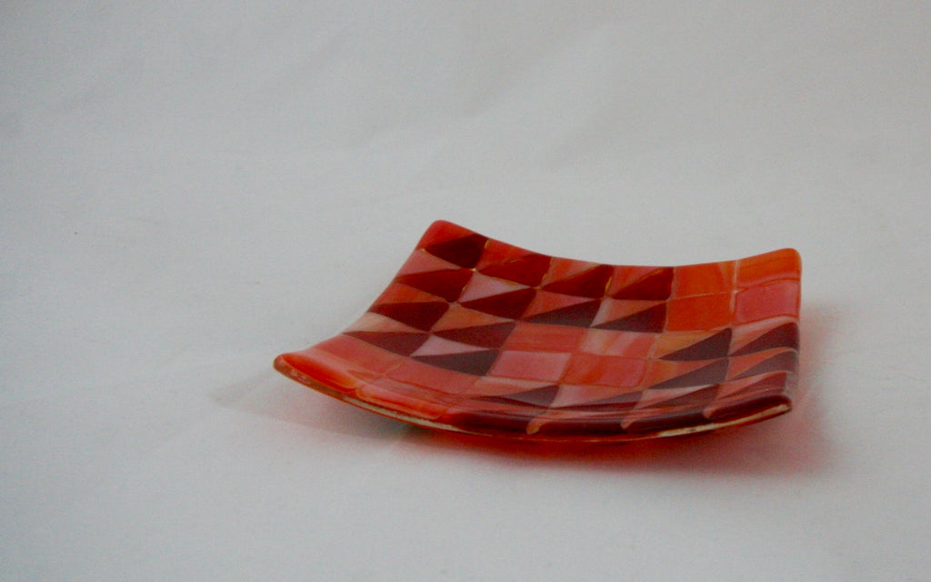 Cut Glass Dish Quilt Block - 6" x 6"