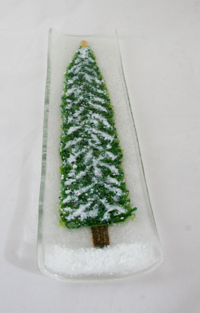Winter Tree Tray #1 - 17" by 4.25"
