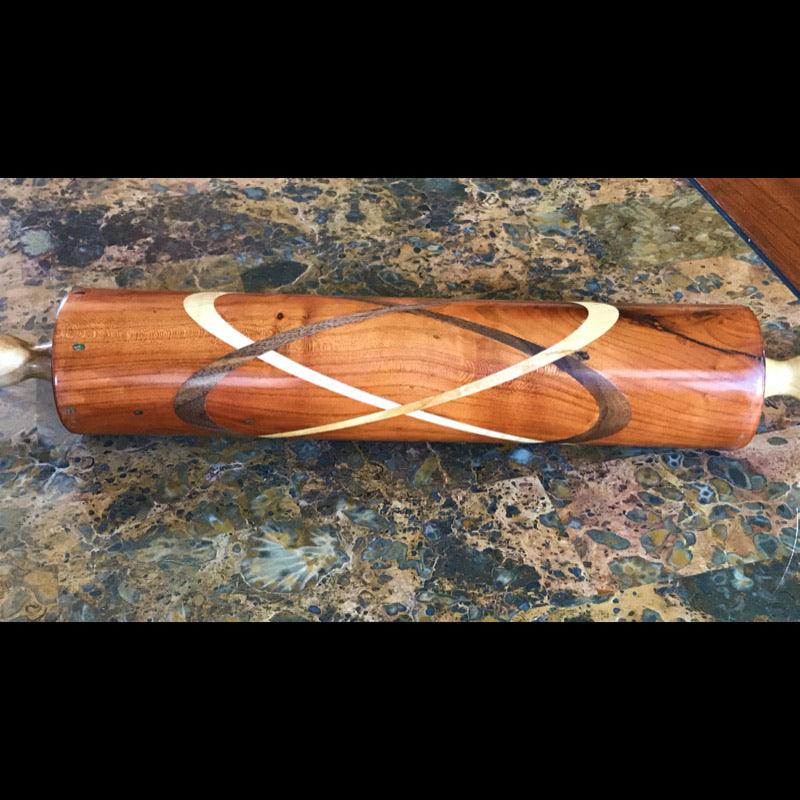 Celtic Knot Wood Rolling Pin #1