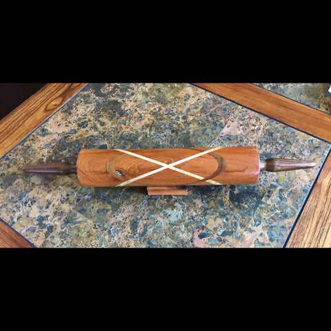 Celtic Knot Wood Rolling Pin #1