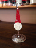 Nisse/Gnome Ornament - glossy finish